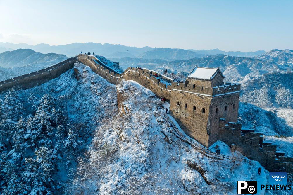 In pics: Great Wall after snowfall