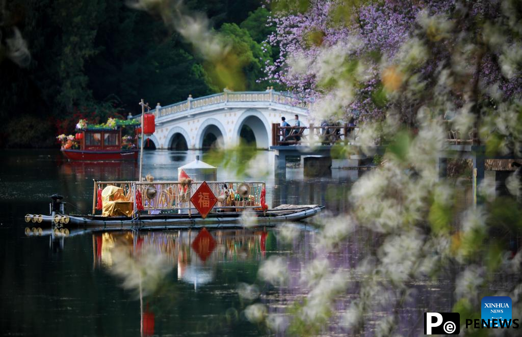 Flowers in blossom across China