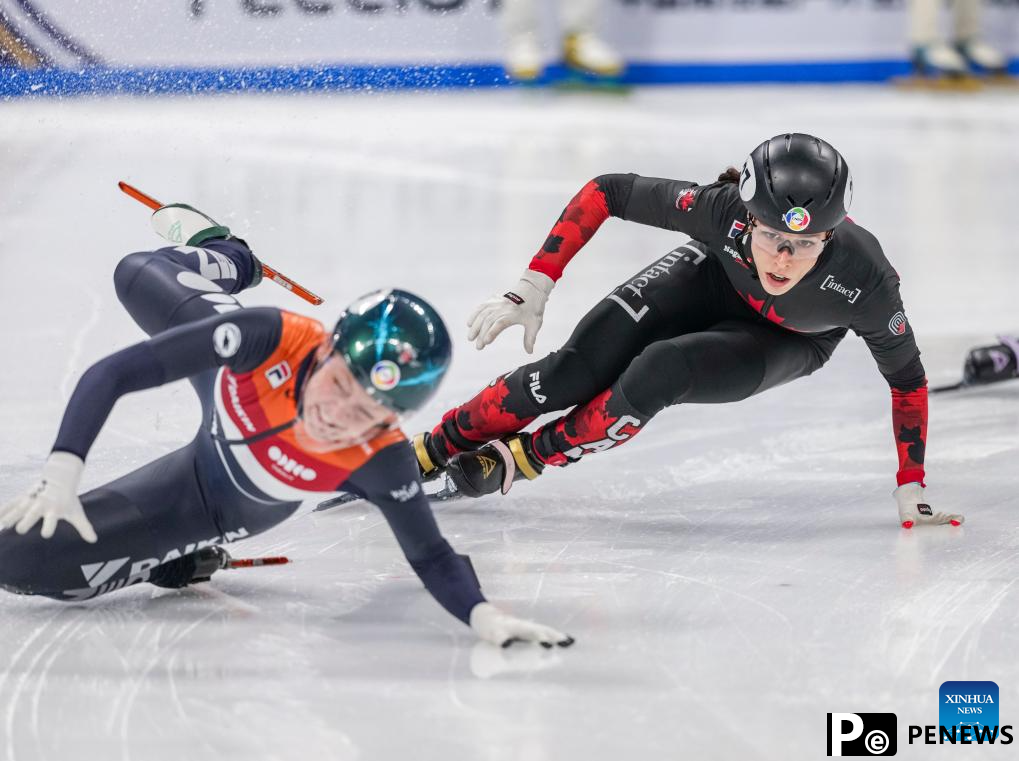 Highlights of ISU World Short Track Speed Skating Championships 2025 in Beijing