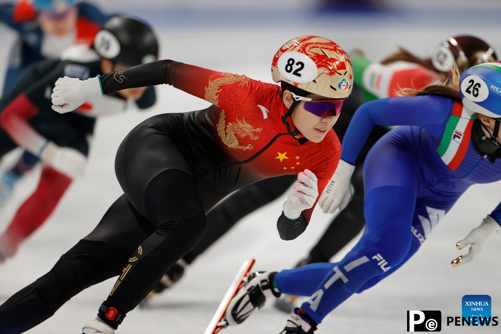 Highlights of ISU World Short Track Speed Skating Championships 2025 in Beijing