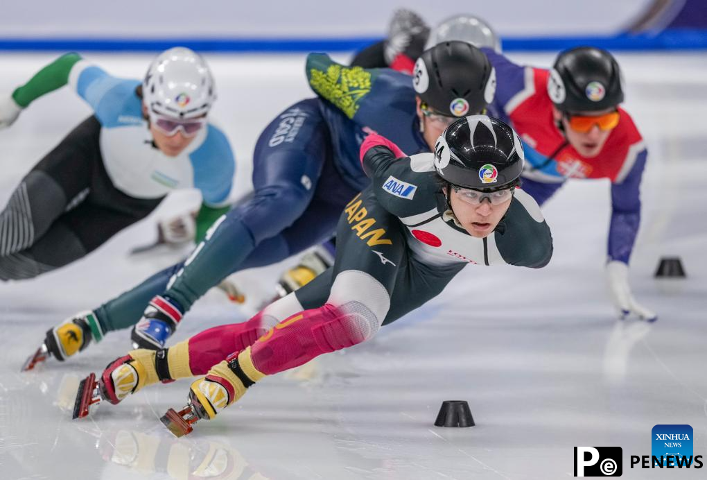 Highlights of ISU World Short Track Speed Skating Championships 2025 in Beijing
