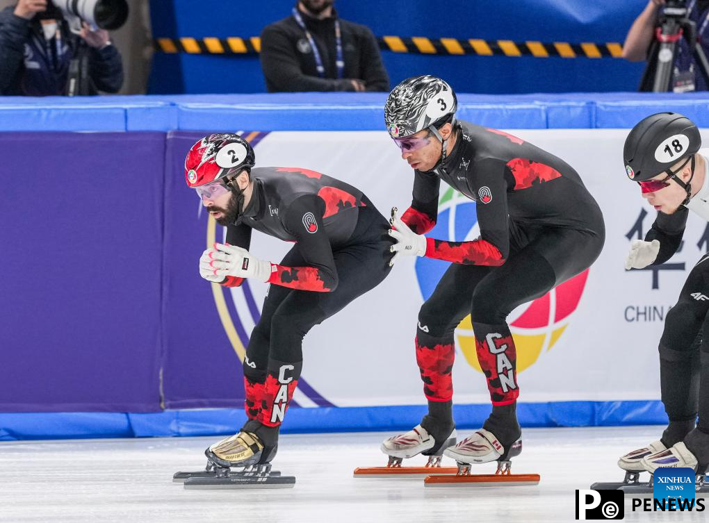 Highlights of ISU World Short Track Speed Skating Championships 2025 in Beijing