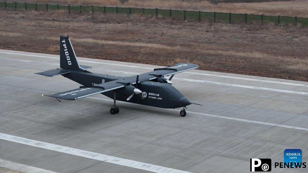 class unmanned transport aircraft completes maiden flight