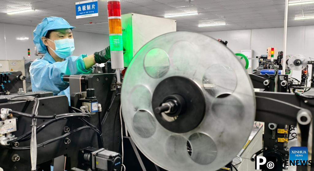 New energy industry developed in China