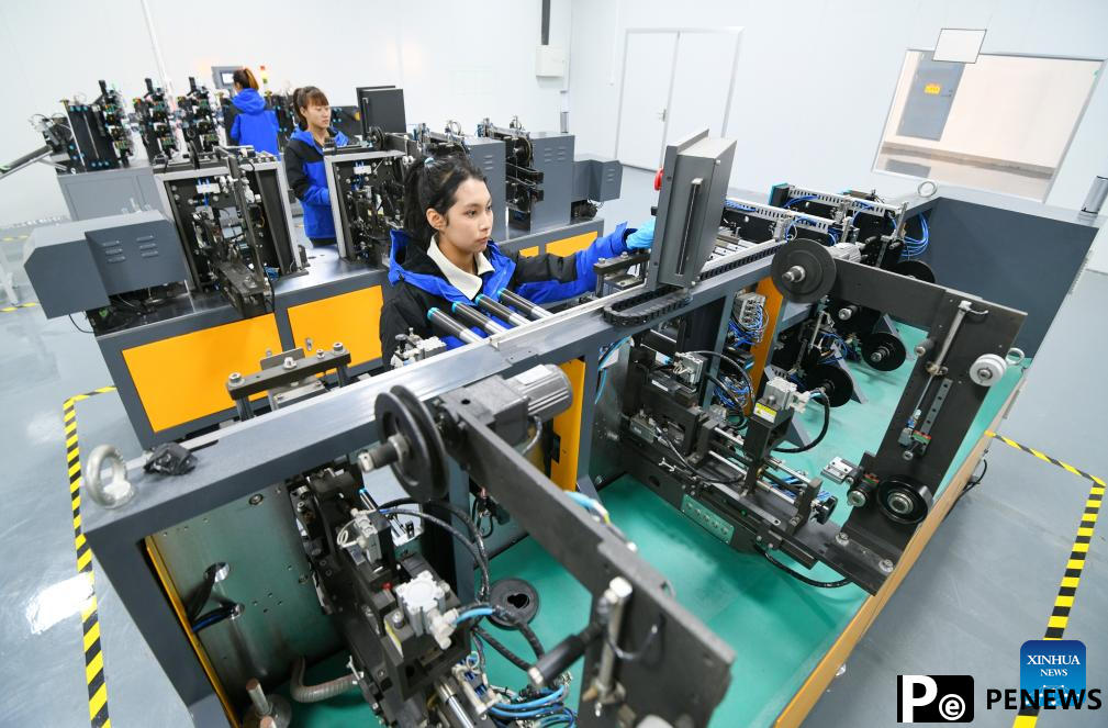 New energy industry developed in China