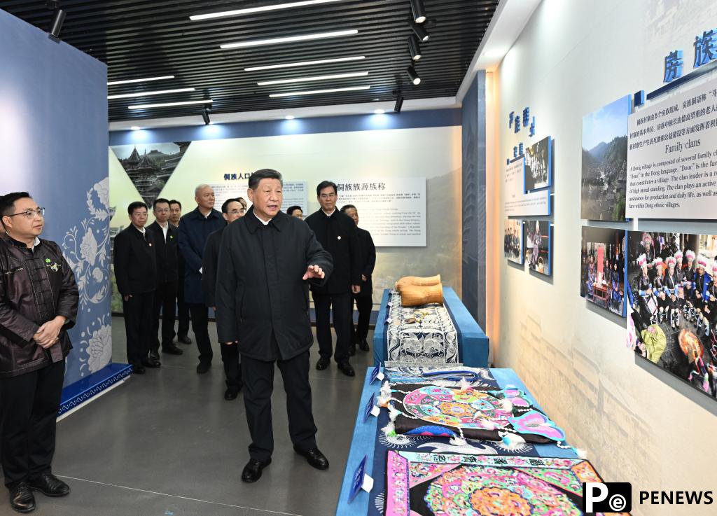 Xi inspects Guizhou, stresses high