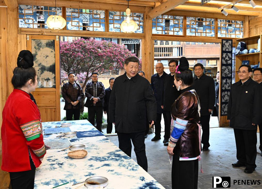 Xi inspects Guizhou, stresses high