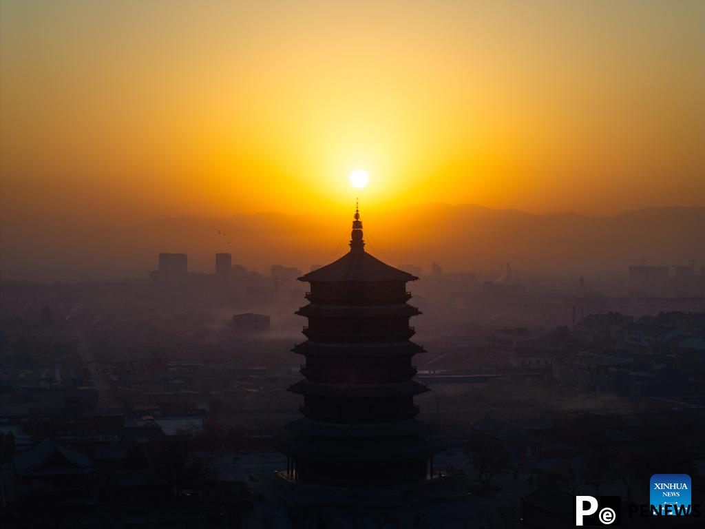 In pics: Sakyamuni Pagoda of Fogong Temple in Yingxian County, China