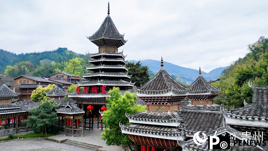 A tapestry of ethnic culture unfolds in spring in Zhaoxing Dong village, SW China