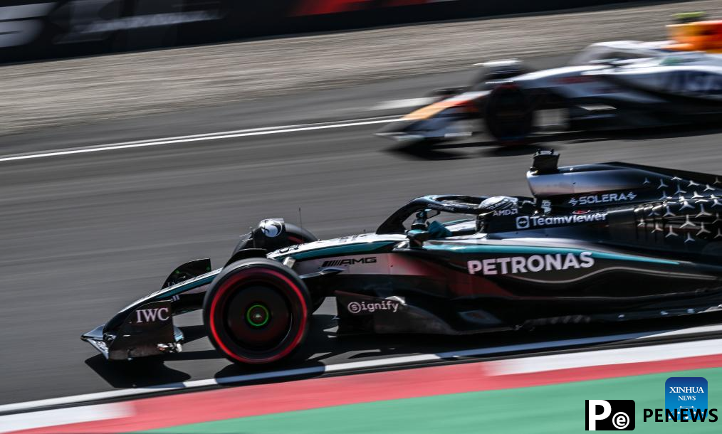 First practice session of Formula 1 Chinese Grand Prix held in Shanghai