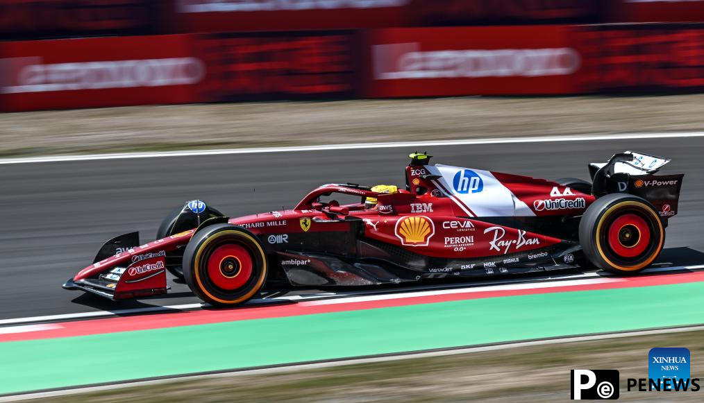 First practice session of Formula 1 Chinese Grand Prix held in Shanghai