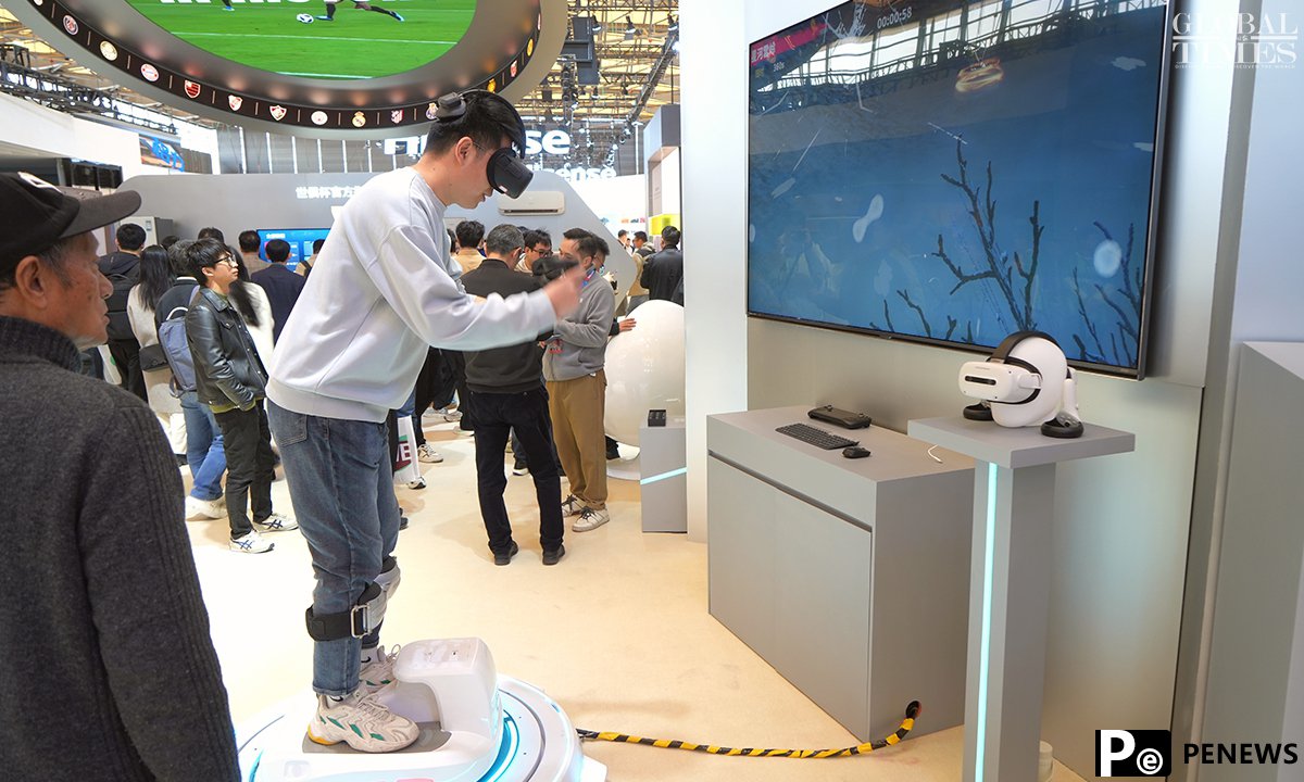 2025 Appliance Electronics World Expo held in Shanghai, with AI
