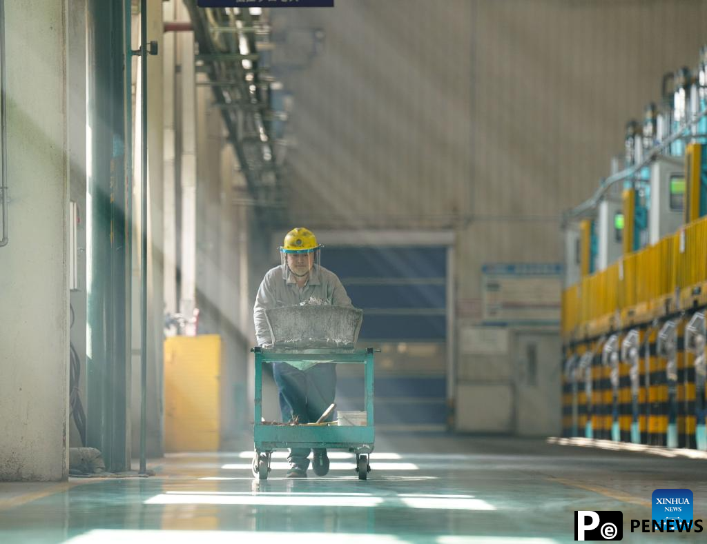 Private enterprises in Linzhou City of Henan operate in full swing