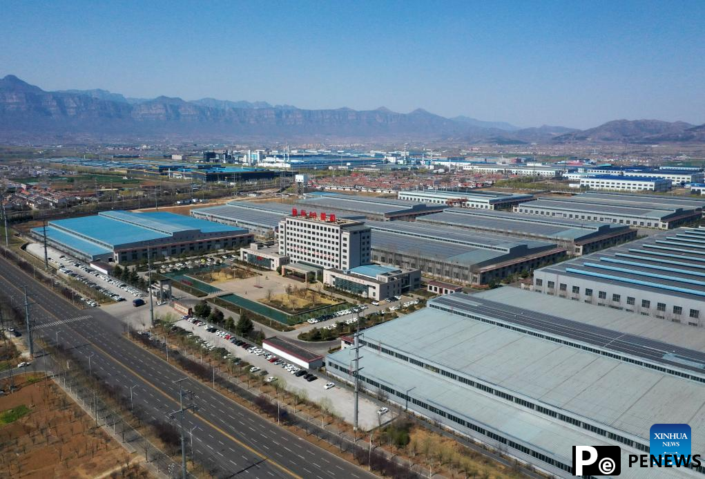 Private enterprises in Linzhou City of Henan operate in full swing