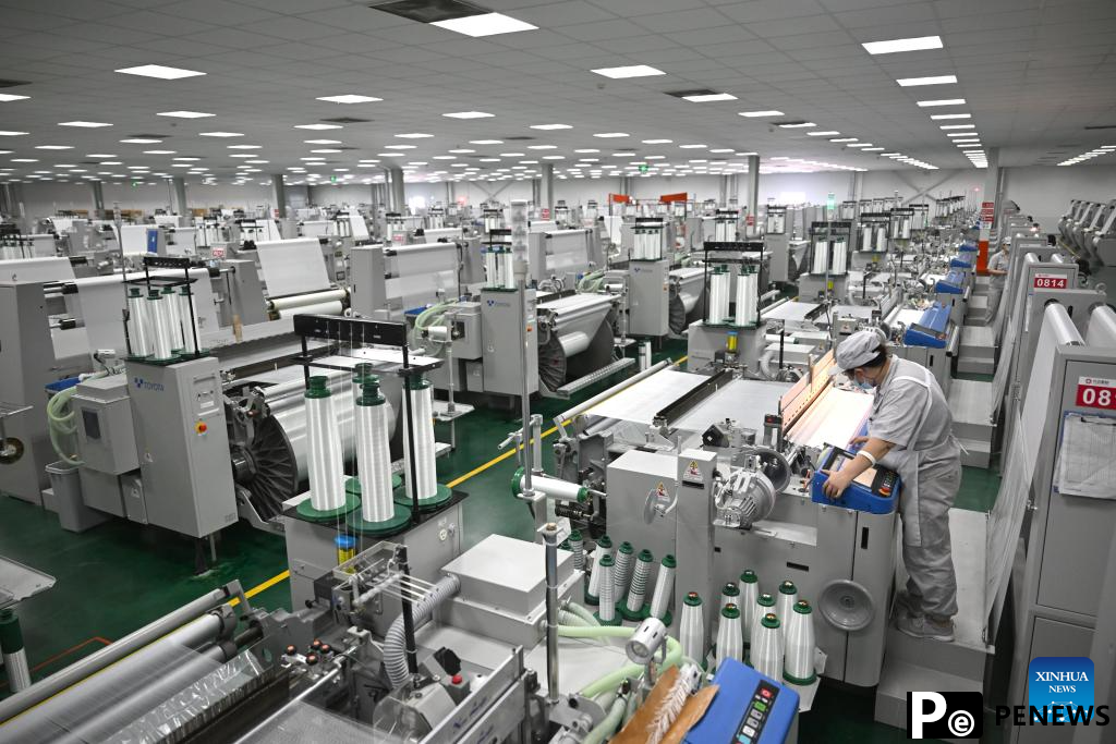 Private enterprises in Linzhou City of Henan operate in full swing