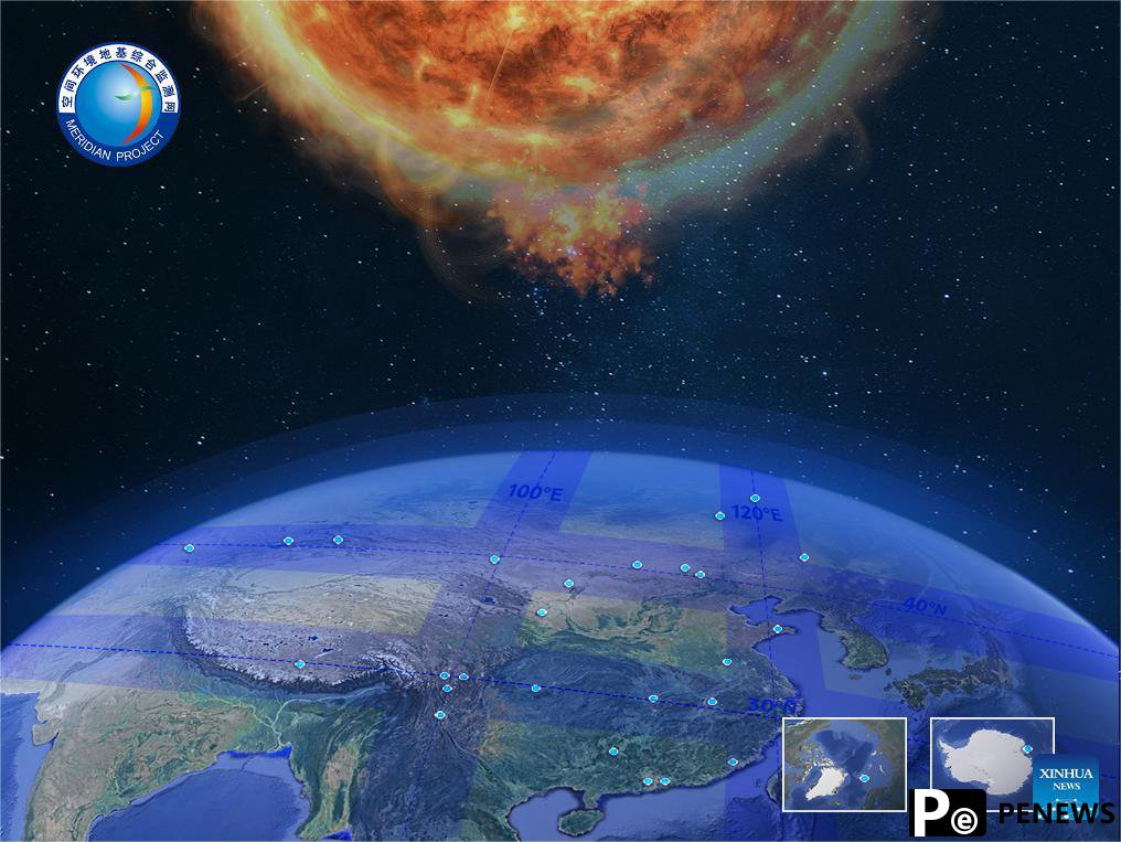 China builds mega network for space weather forecasting