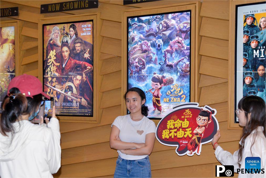 Chinese animated blockbuster ＂Ne Zha 2＂ officially in cinema in Indonesia