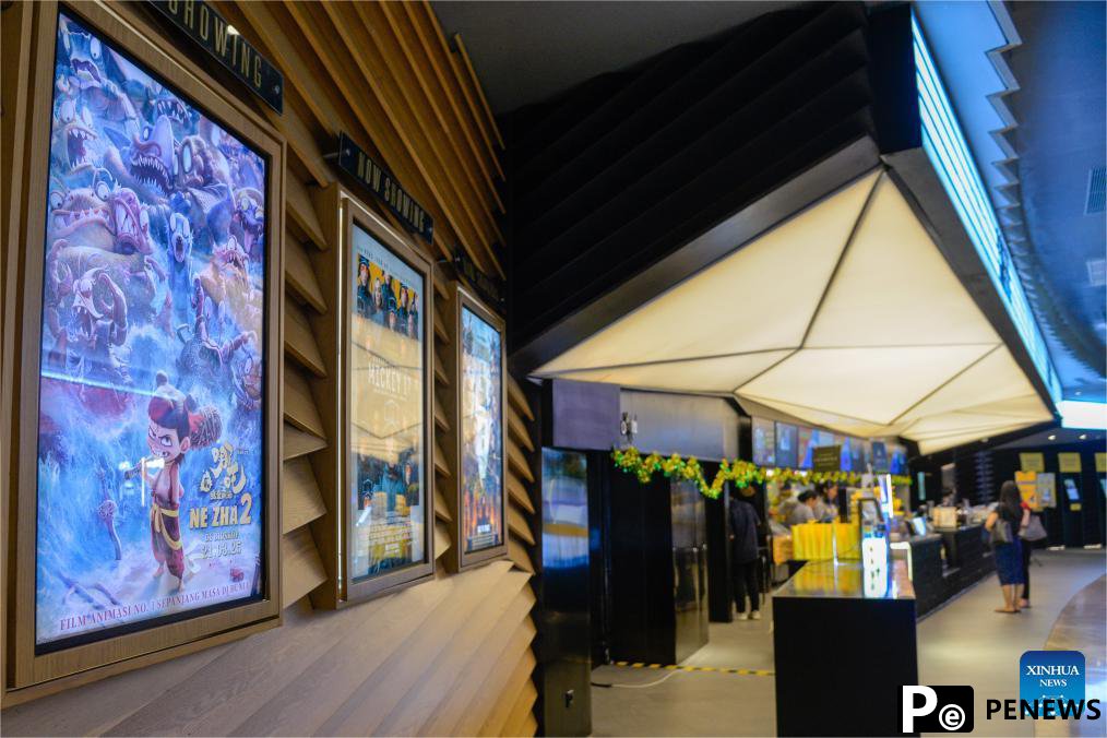 Chinese animated blockbuster ＂Ne Zha 2＂ officially in cinema in Indonesia