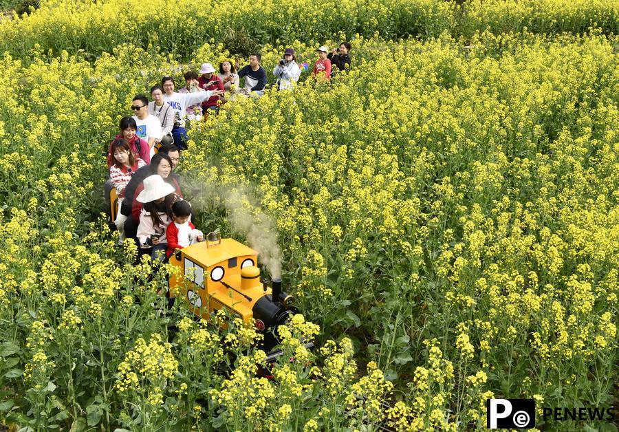 Spring tourism reflects the economy vitality across China