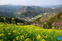 Spring scenery in Shexian County, China's Anhui