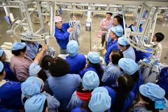 Jimo District of Qingdao City promotes sustainable quality development of textile, garment industry