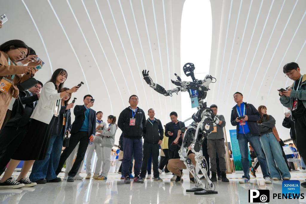 Humanoid robots shine at 2025 Zhongguancun Forum