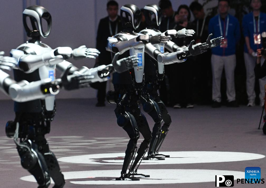 Humanoid robots shine at 2025 Zhongguancun Forum