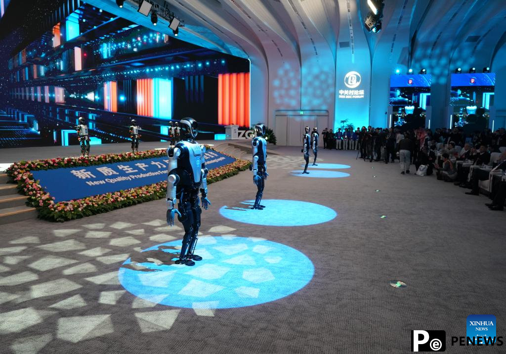 Humanoid robots shine at 2025 Zhongguancun Forum