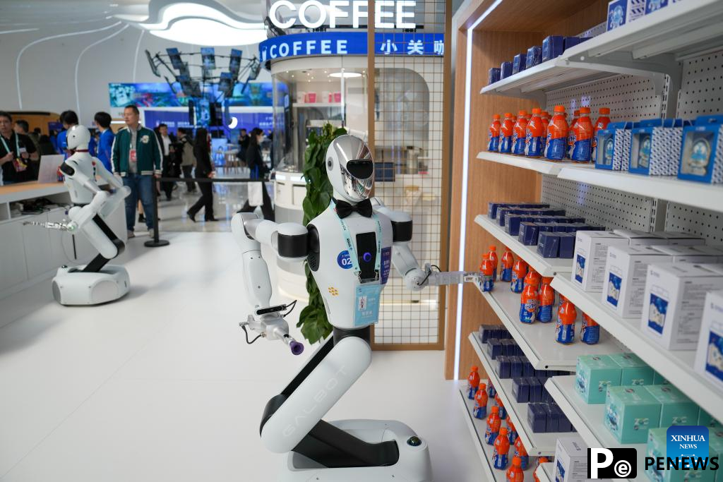 Humanoid robots shine at 2025 Zhongguancun Forum