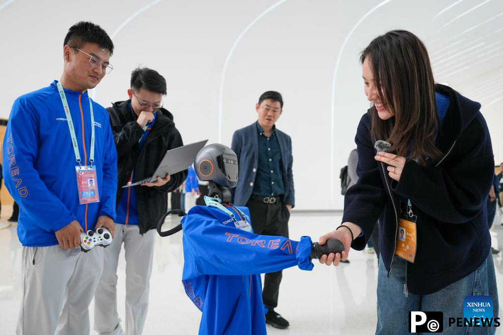 Humanoid robots shine at 2025 Zhongguancun Forum
