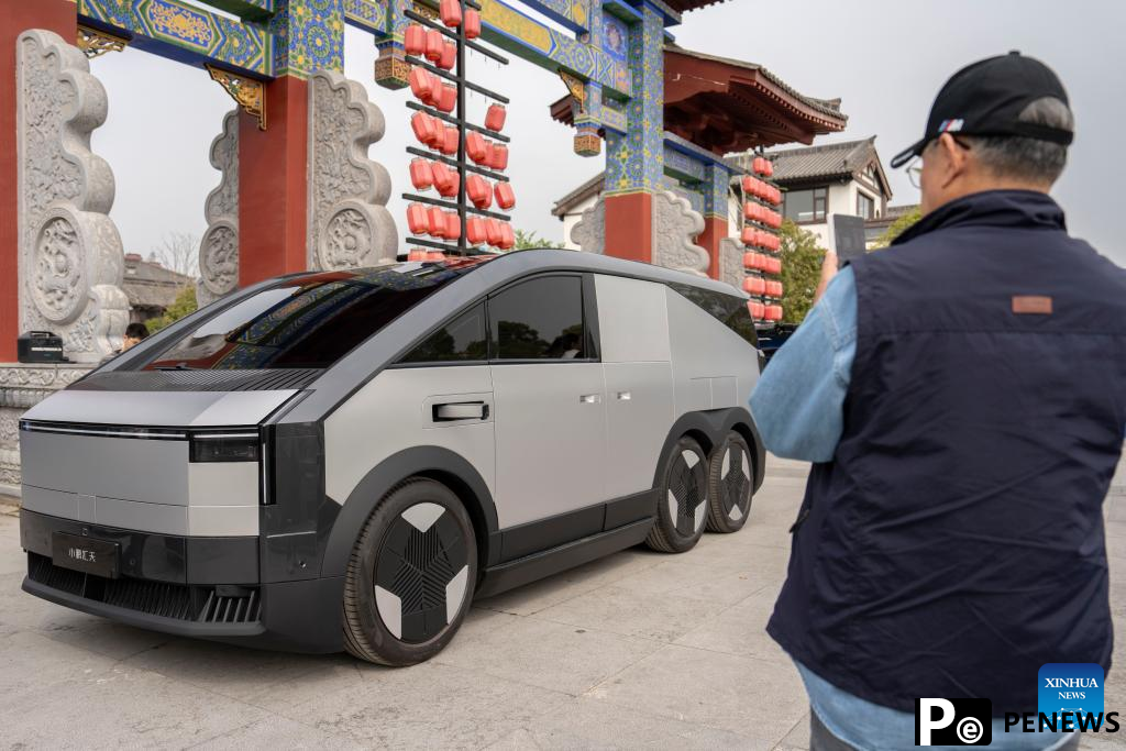 XPENG flying car completes trial flight in central China