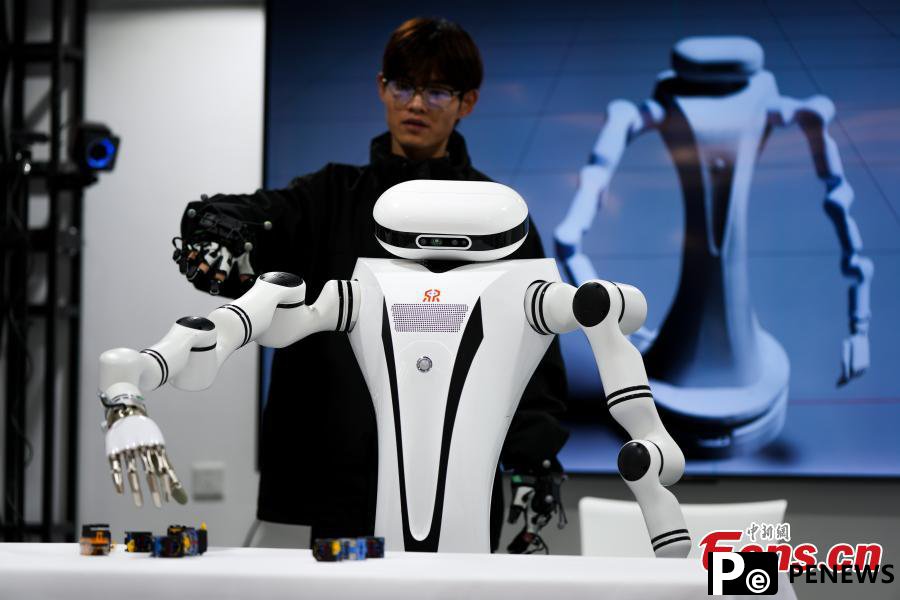 A close look at humanoid robot innovation center in Beijing