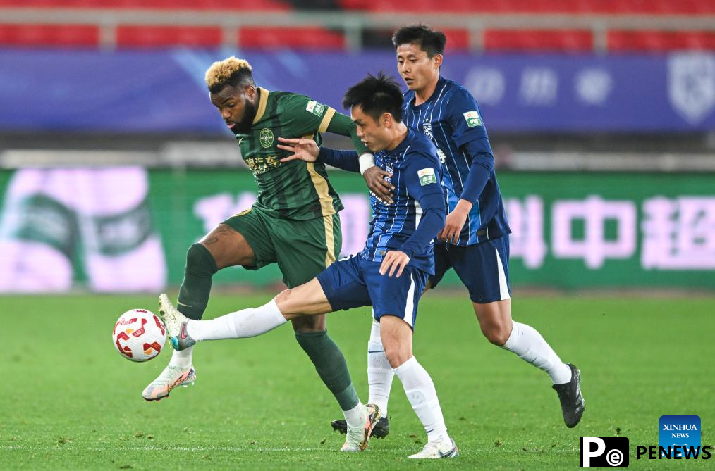 2025 season CSL match: Wuhan Three Towns FC vs. Zhejiang Greentown FC