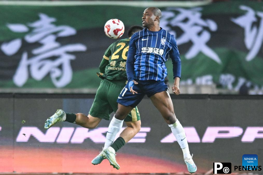 2025 season CSL match: Wuhan Three Towns FC vs. Zhejiang Greentown FC