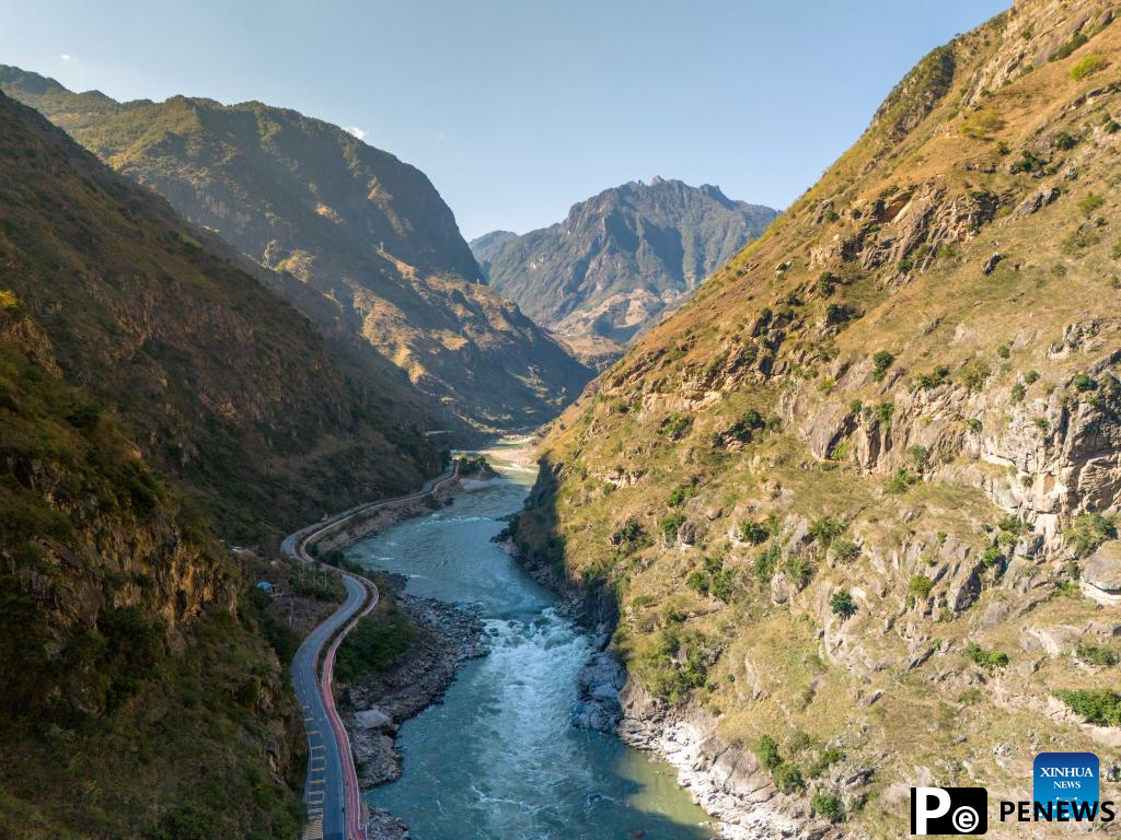 View of Nujiang River in China