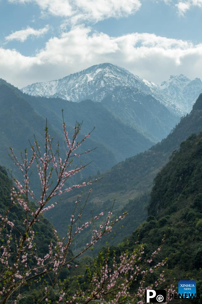 View of Nujiang River in China
