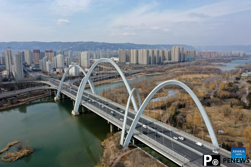 City view of Taiyuan, China