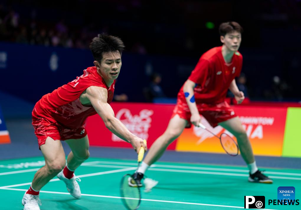 In pics: Badminton Asia Championships 2025 in China