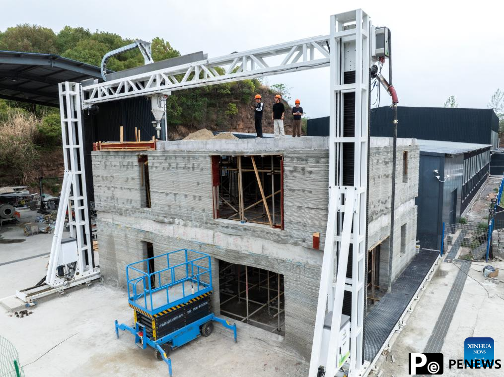 Research team from China Three Gorges University builds 3D