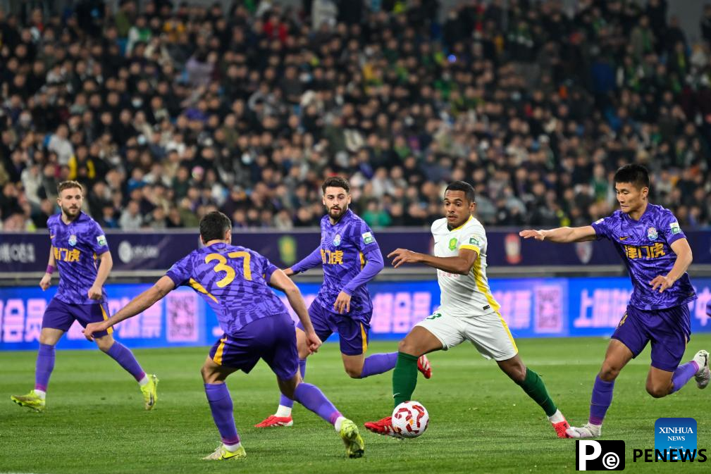 2025 season CSL: Tianjin Jinmen Tiger vs. Beijing Guoan