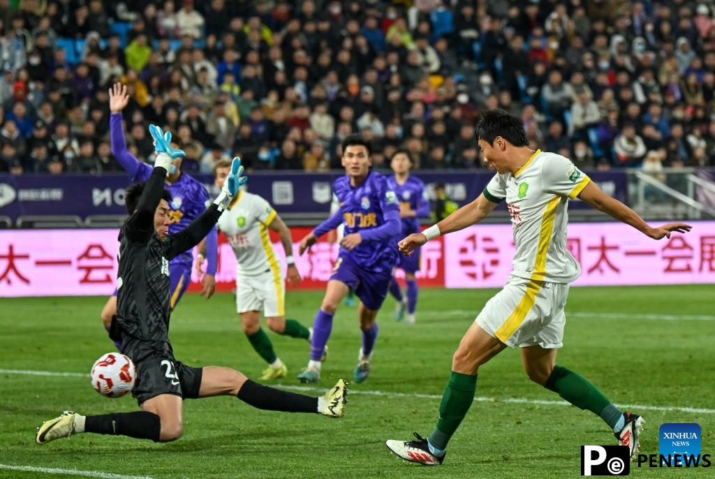 2025 season CSL: Tianjin Jinmen Tiger vs. Beijing Guoan