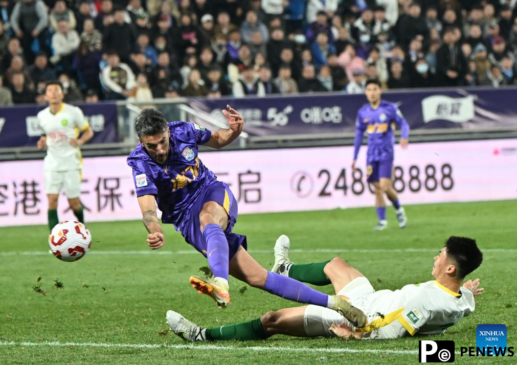 2025 season CSL: Tianjin Jinmen Tiger vs. Beijing Guoan