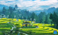 Scenery of Yunyang Geopark in China's Chongqing