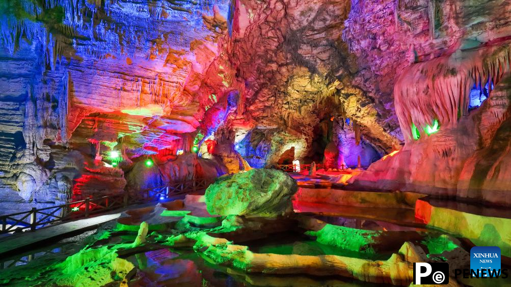 Scenery of Yunyang Geopark in China