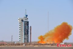 China sends test satellite for internet technology into space