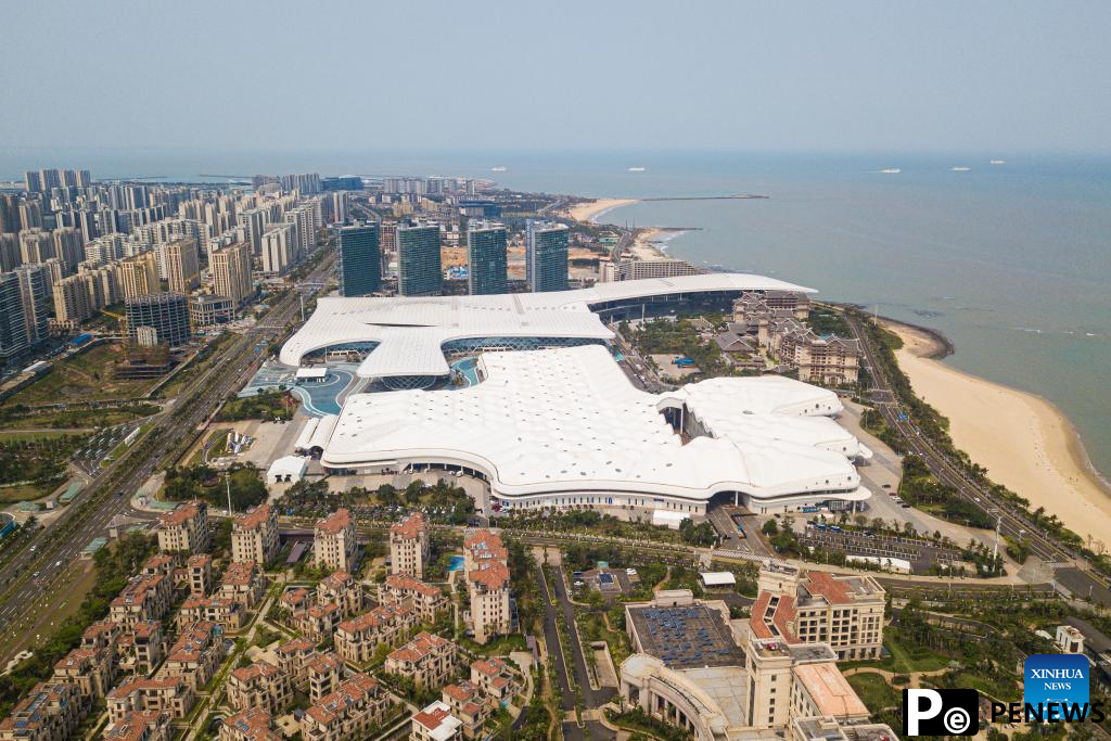 In pics: main venue of upcoming 5th China Int