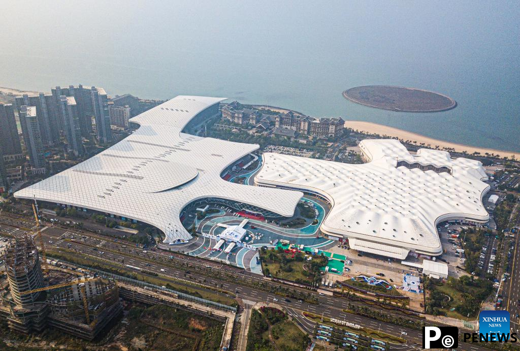 In pics: main venue of upcoming 5th China Int