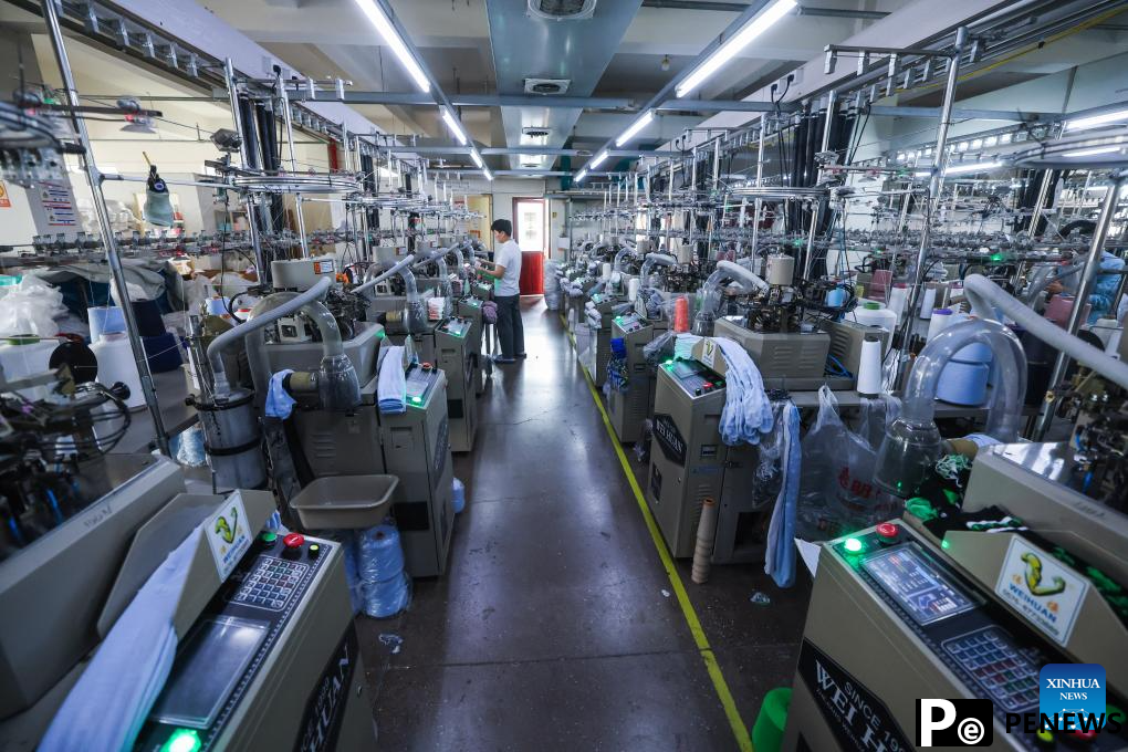 Hosiery enterprises in China