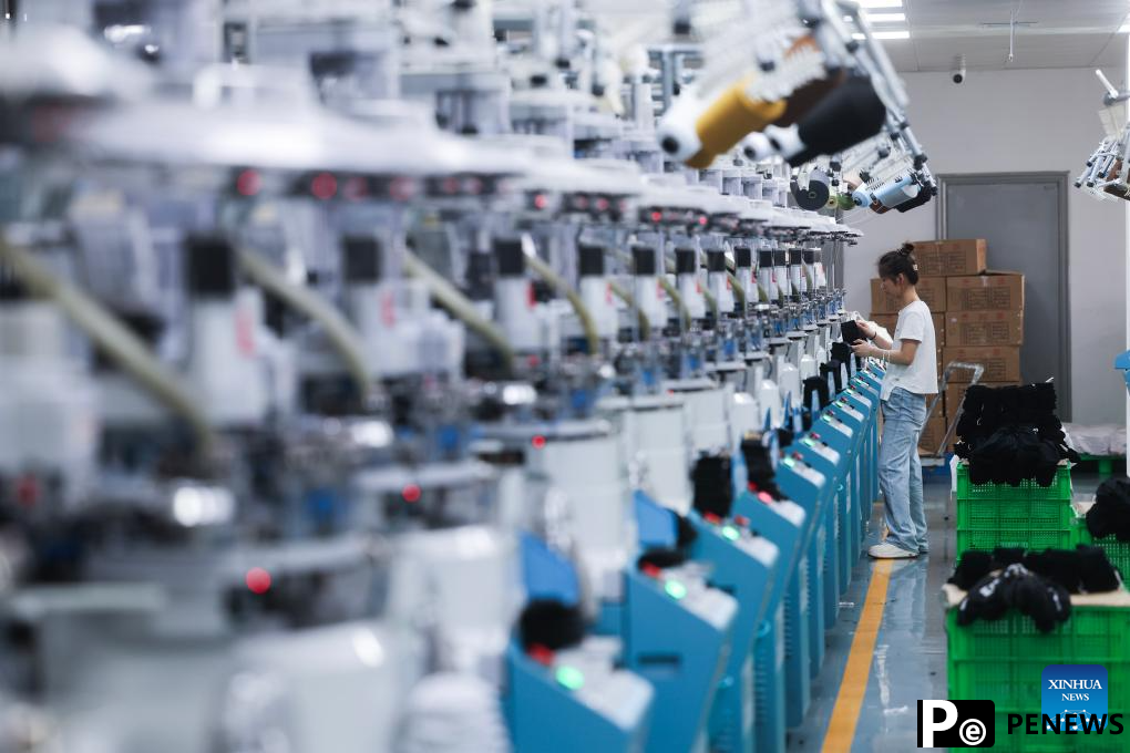 Hosiery enterprises in China