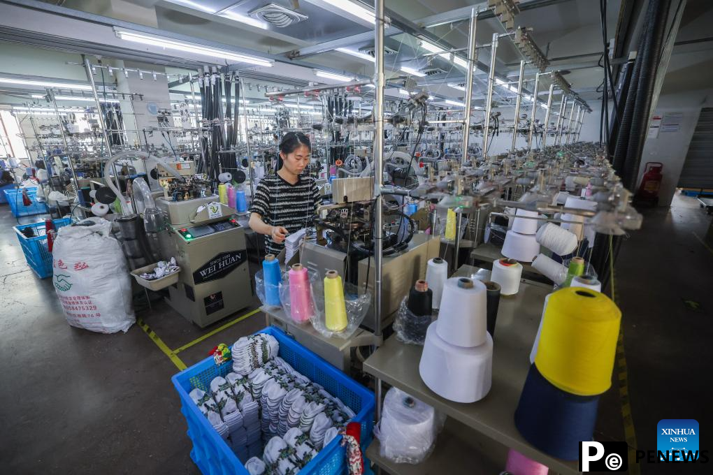 Hosiery enterprises in China